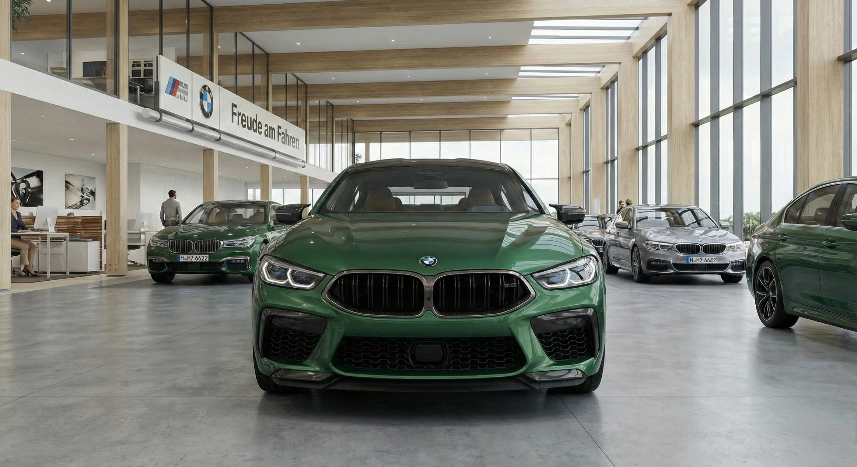 Ejemplo de foto delantera del vehiculo