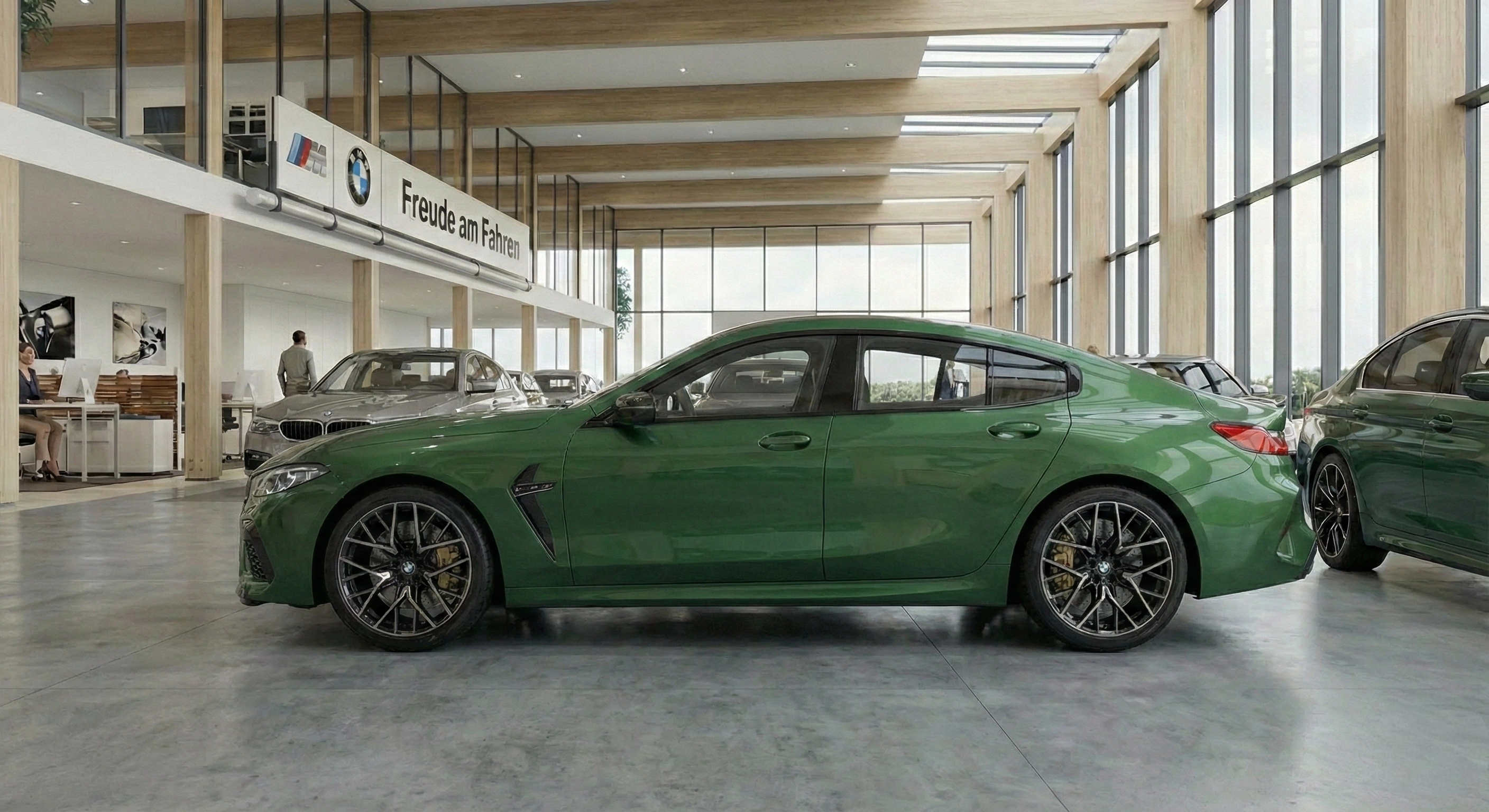 Ejemplo de foto lateral izquierda del vehiculo