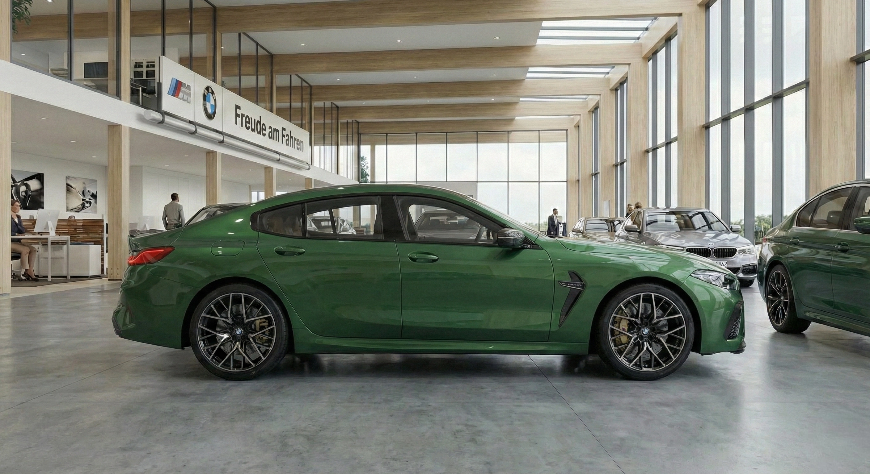 Ejemplo de foto lateral derecha del vehiculo